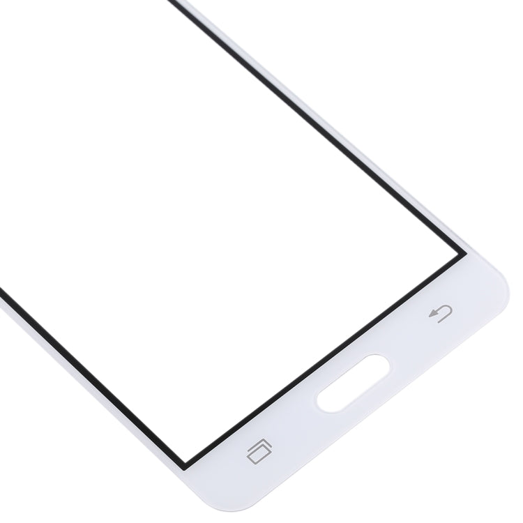 For Samsung Galaxy J3 Pro / J3110 10pcs Front Screen Outer Glass Lens (White) - Outer Glass Lens by buy2fix | Online Shopping UK | buy2fix