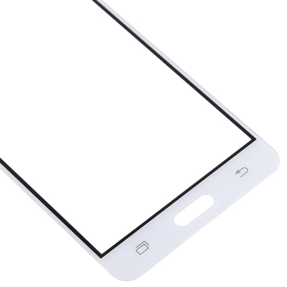 For Samsung Galaxy J3 Pro / J3110 10pcs Front Screen Outer Glass Lens (White) - Outer Glass Lens by buy2fix | Online Shopping UK | buy2fix