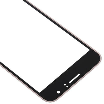 For Samsung Galaxy J1 (2016) / J120 10pcs Front Screen Outer Glass Lens (Gold) - Outer Glass Lens by buy2fix | Online Shopping UK | buy2fix
