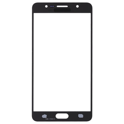 For Samsung Galaxy J7 Max 10pcs Front Screen Outer Glass Lens (Black) - Outer Glass Lens by buy2fix | Online Shopping UK | buy2fix
