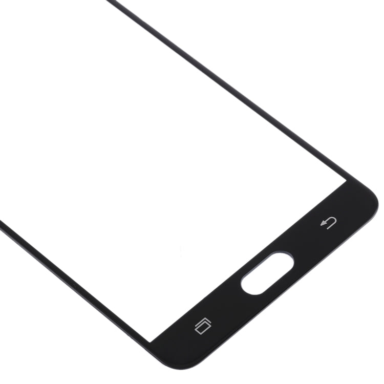 For Samsung Galaxy J7 Max 10pcs Front Screen Outer Glass Lens (Black) - Outer Glass Lens by buy2fix | Online Shopping UK | buy2fix
