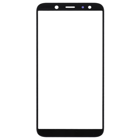 For Samsung Galaxy A6 (2018)  10pcs Front Screen Outer Glass Lens (Black) - Outer Glass Lens by buy2fix | Online Shopping UK | buy2fix