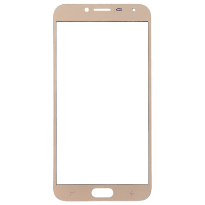 For Samsung Galaxy J4 (2018) 10pcs Front Screen Outer Glass Lens (Gold) - Outer Glass Lens by buy2fix | Online Shopping UK | buy2fix