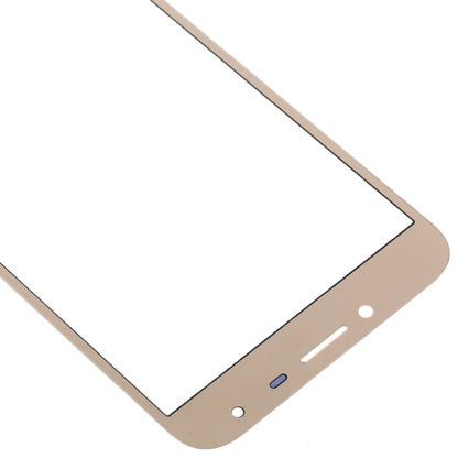 For Samsung Galaxy J4 (2018) 10pcs Front Screen Outer Glass Lens (Gold) - Outer Glass Lens by buy2fix | Online Shopping UK | buy2fix
