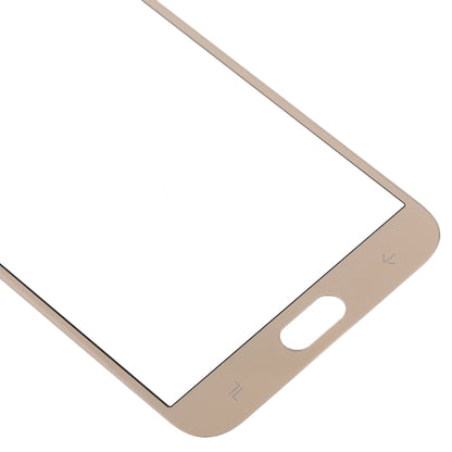 For Samsung Galaxy J4 (2018) 10pcs Front Screen Outer Glass Lens (Gold) - Outer Glass Lens by buy2fix | Online Shopping UK | buy2fix