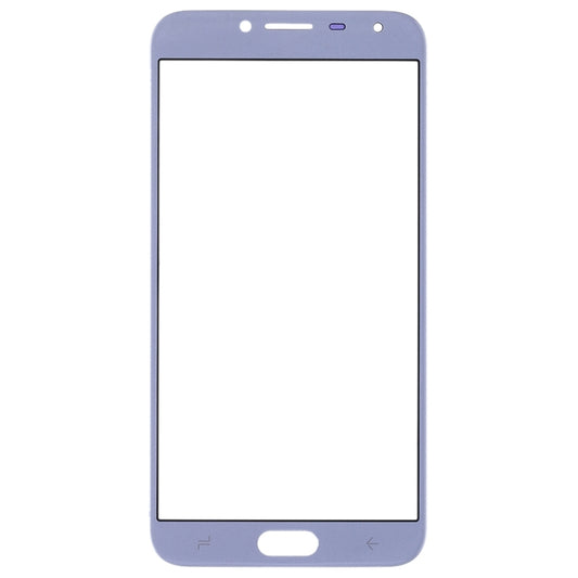 For Samsung Galaxy J4 (2018) 10pcs Front Screen Outer Glass Lens (Blue) - Outer Glass Lens by buy2fix | Online Shopping UK | buy2fix