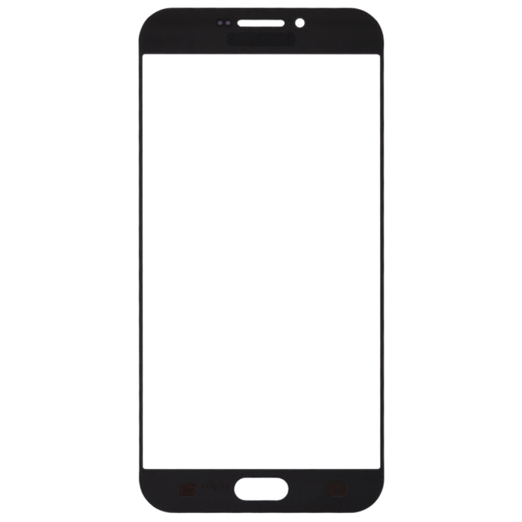 For Samsung Galaxy A8 (2016) / A810 10pcs Front Screen Outer Glass Lens (Black) - Outer Glass Lens by buy2fix | Online Shopping UK | buy2fix