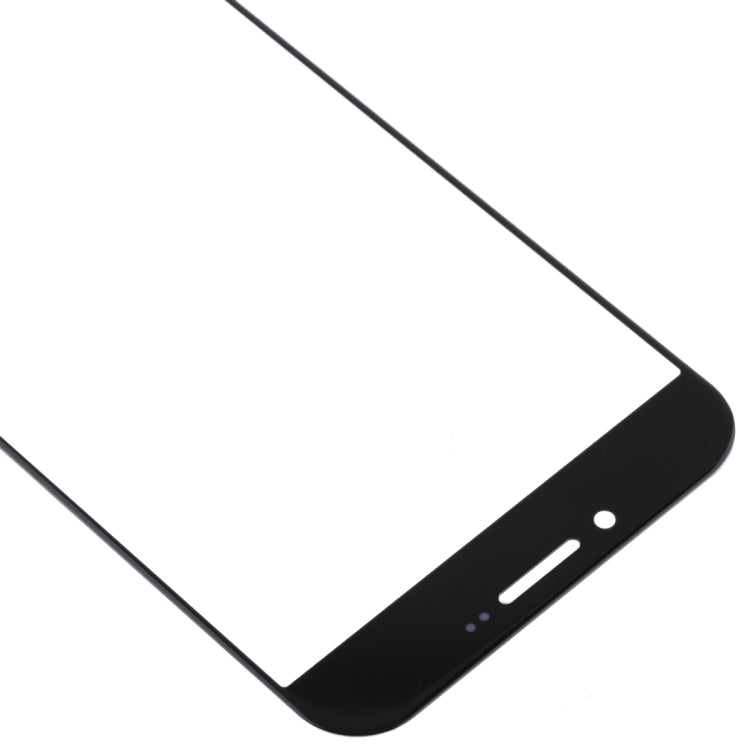 For Samsung Galaxy A8 (2016) / A810 10pcs Front Screen Outer Glass Lens (Black) - Outer Glass Lens by buy2fix | Online Shopping UK | buy2fix