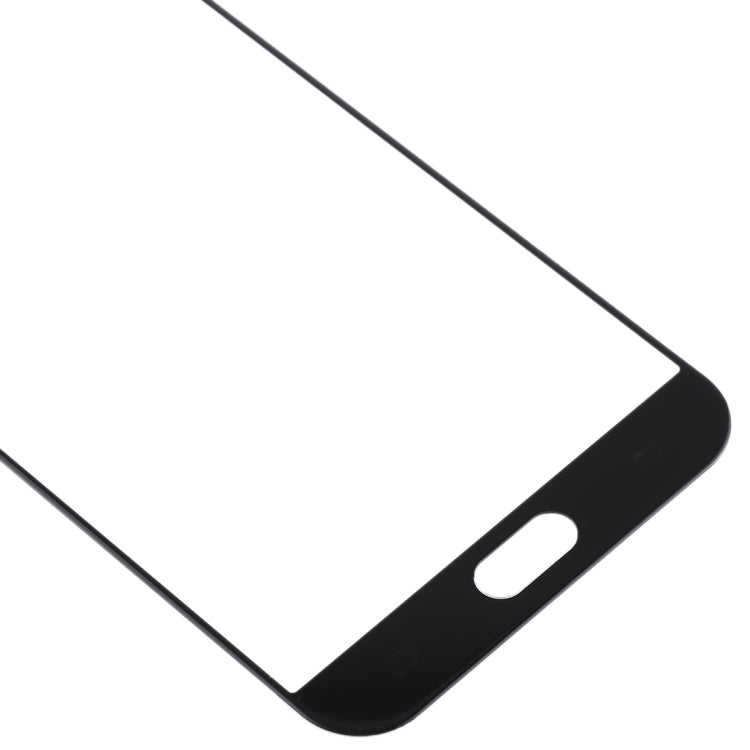 For Samsung Galaxy A8 (2016) / A810 10pcs Front Screen Outer Glass Lens (Black) - Outer Glass Lens by buy2fix | Online Shopping UK | buy2fix