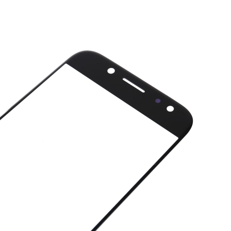 For Samsung Galaxy J7 (2017) / J730 10pcs Front Screen Outer Glass Lens (Black) - Outer Glass Lens by buy2fix | Online Shopping UK | buy2fix