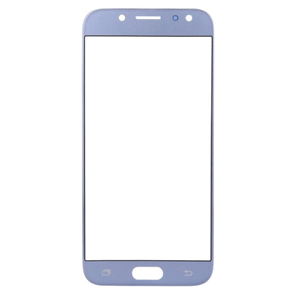 For Samsung Galaxy J7 (2017) / J730 10pcs Front Screen Outer Glass Lens (Blue) - Outer Glass Lens by buy2fix | Online Shopping UK | buy2fix