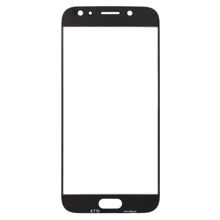 For Samsung Galaxy J7 (2017) / J730 10pcs Front Screen Outer Glass Lens (Rose Gold) - Outer Glass Lens by buy2fix | Online Shopping UK | buy2fix