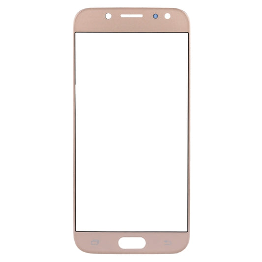 For Samsung Galaxy J5 (2017) / J530 10pcs Front Screen Outer Glass Lens (Gold) - Outer Glass Lens by buy2fix | Online Shopping UK | buy2fix