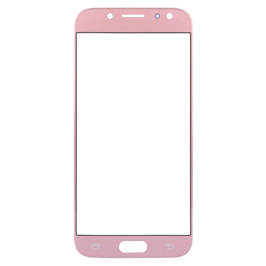 For Samsung Galaxy J5 (2017) / J530 10pcs Front Screen Outer Glass Lens (Rose Gold) - Outer Glass Lens by buy2fix | Online Shopping UK | buy2fix