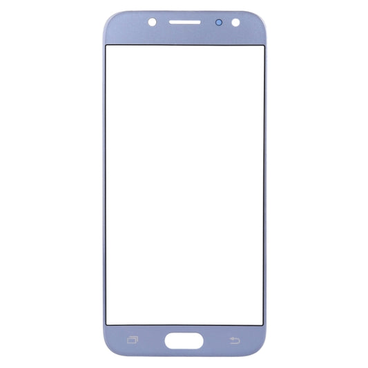 For Samsung Galaxy J3 (2017) / J330 10pcs Front Screen Outer Glass Lens (Blue) - Outer Glass Lens by buy2fix | Online Shopping UK | buy2fix