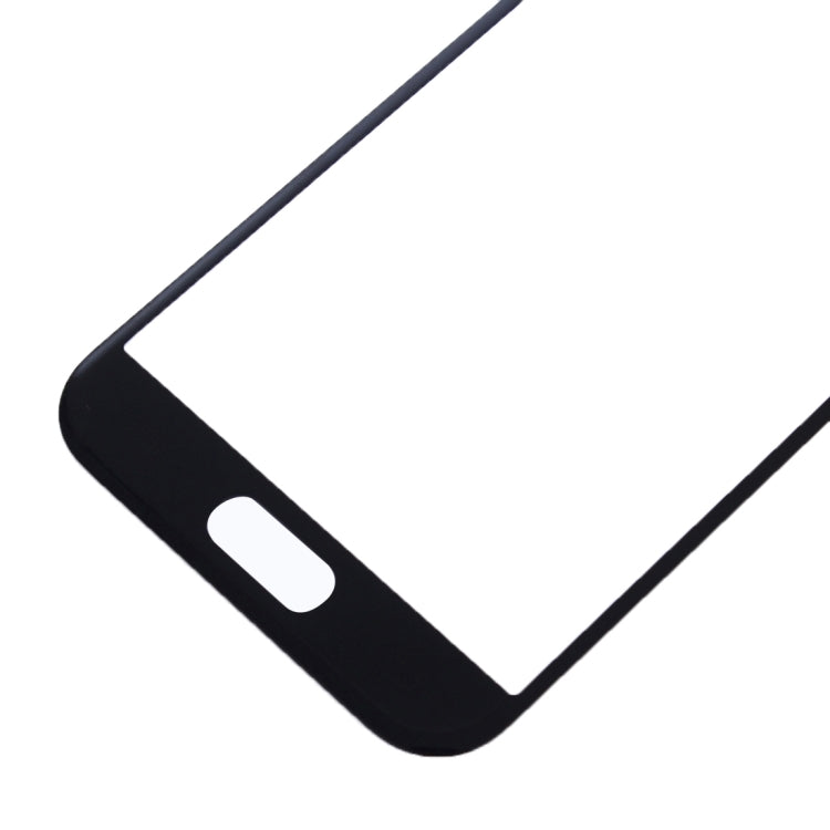 For Samsung Galaxy A7 (2017) / A720 10pcs Front Screen Outer Glass Lens (Black) - Outer Glass Lens by buy2fix | Online Shopping UK | buy2fix