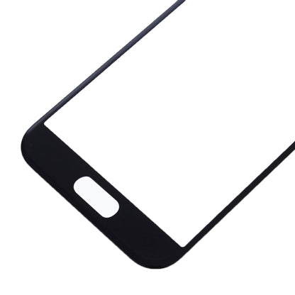 For Samsung Galaxy A7 (2017) / A720 10pcs Front Screen Outer Glass Lens (Black) - Outer Glass Lens by buy2fix | Online Shopping UK | buy2fix