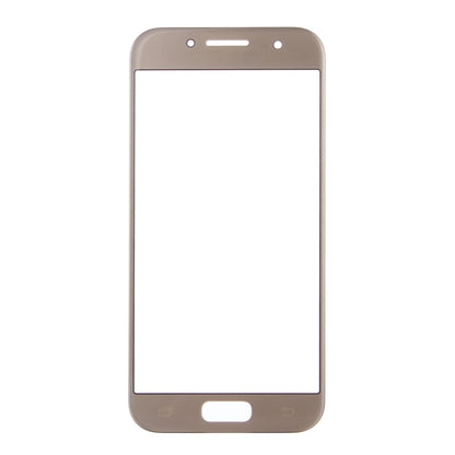 For Samsung Galaxy A7 (2017) / A720 10pcs Front Screen Outer Glass Lens (Gold) - Outer Glass Lens by buy2fix | Online Shopping UK | buy2fix