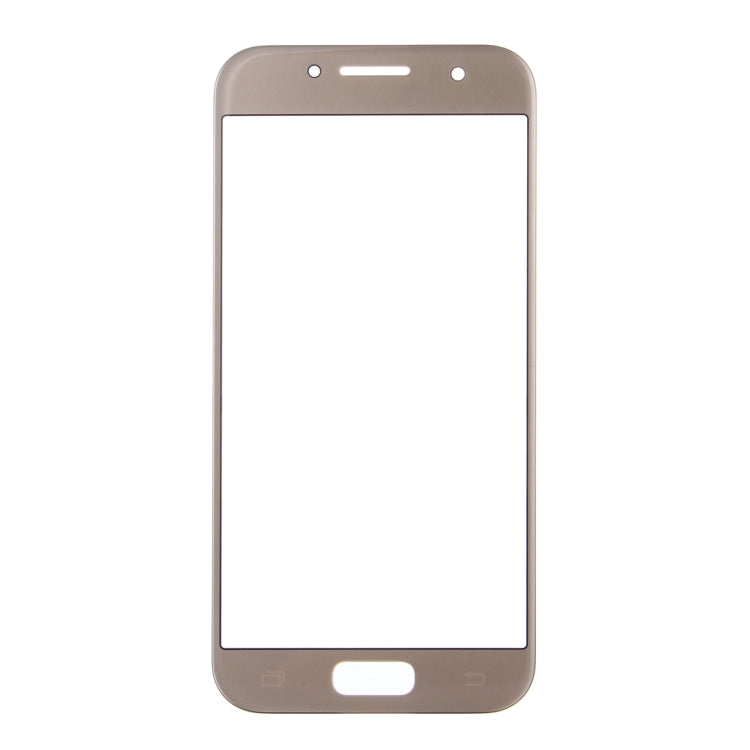 For Samsung Galaxy A5 (2017) / A520 10pcs Front Screen Outer Glass Lens (Gold) - Outer Glass Lens by buy2fix | Online Shopping UK | buy2fix
