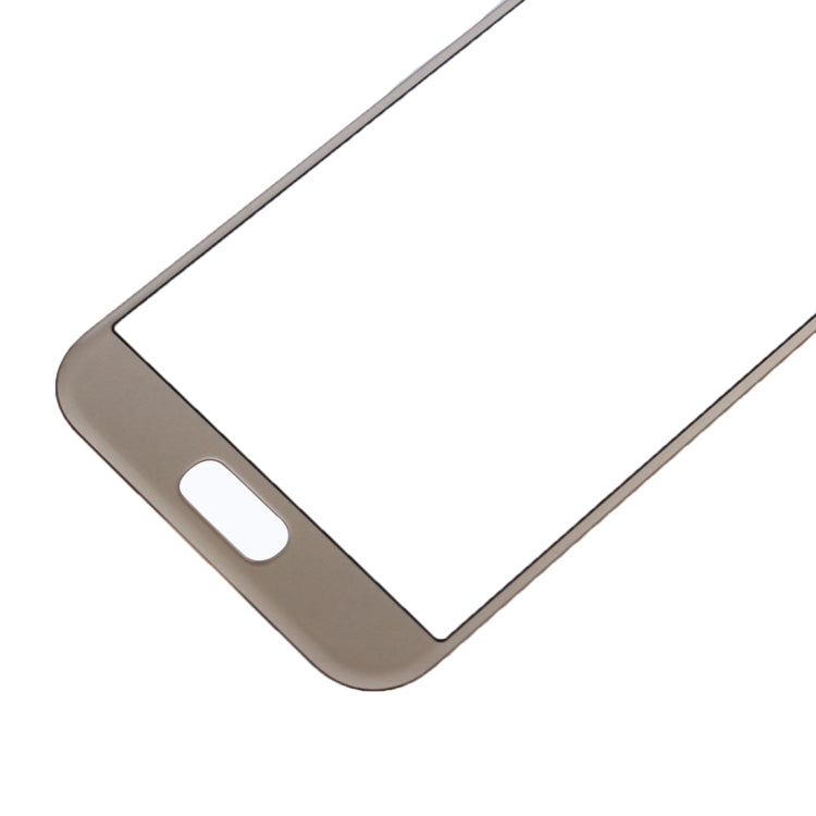 For Samsung Galaxy A5 (2017) / A520 10pcs Front Screen Outer Glass Lens (Gold) - Outer Glass Lens by buy2fix | Online Shopping UK | buy2fix