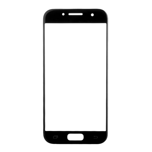 For Samsung Galaxy A3 (2017) / A320 10pcs Front Screen Outer Glass Lens (Black) - Outer Glass Lens by buy2fix | Online Shopping UK | buy2fix