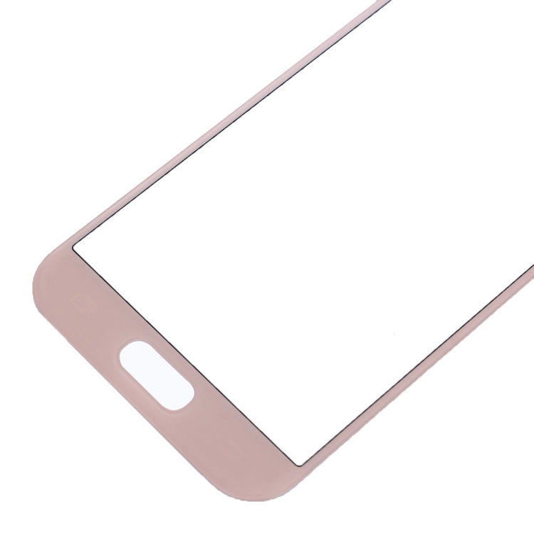 For Samsung Galaxy A3 (2017) / A320 10pcs Front Screen Outer Glass Lens (Pink) - Outer Glass Lens by buy2fix | Online Shopping UK | buy2fix