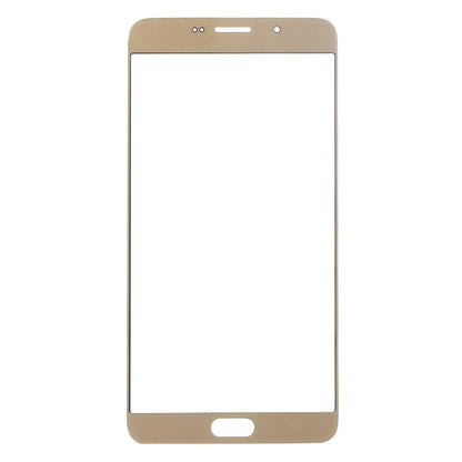For Samsung Galaxy A9 (2016) / A900 10pcs Front Screen Outer Glass Lens (Gold) - Outer Glass Lens by buy2fix | Online Shopping UK | buy2fix