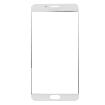 For Samsung Galaxy A9 (2016) / A900 10pcs Front Screen Outer Glass Lens (White) - Outer Glass Lens by buy2fix | Online Shopping UK | buy2fix
