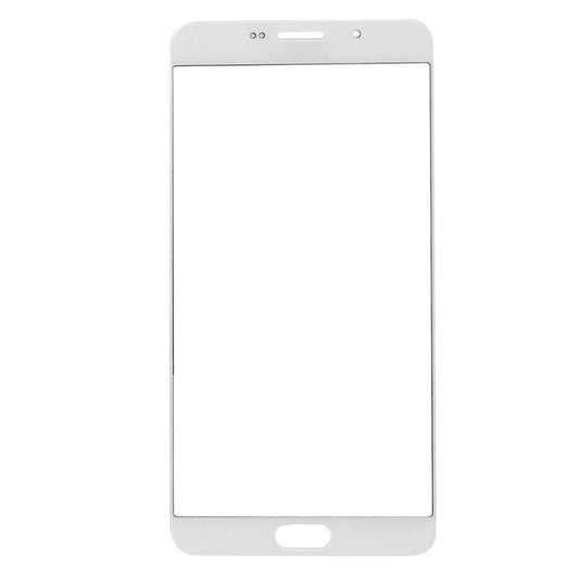For Samsung Galaxy A9 (2016) / A900 10pcs Front Screen Outer Glass Lens (White) - Outer Glass Lens by buy2fix | Online Shopping UK | buy2fix