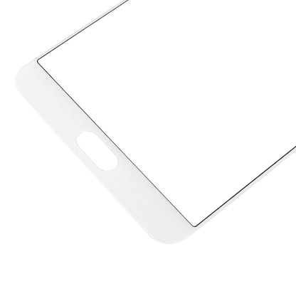 For Samsung Galaxy A9 (2016) / A900 10pcs Front Screen Outer Glass Lens (White) - Outer Glass Lens by buy2fix | Online Shopping UK | buy2fix