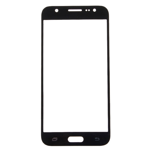 For Samsung Galaxy J7 / J700 10pcs Front Screen Outer Glass Lens (Black) - Outer Glass Lens by buy2fix | Online Shopping UK | buy2fix