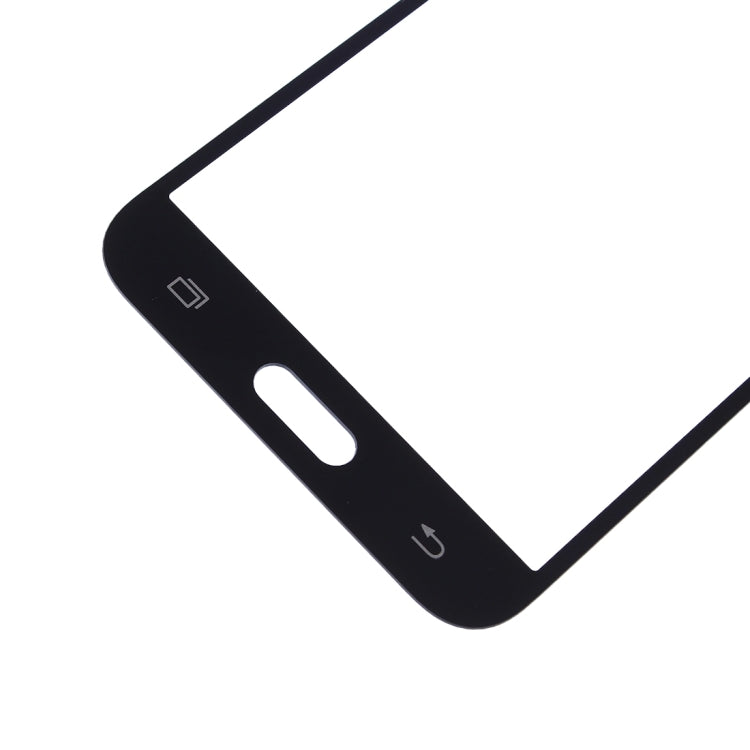 For Samsung Galaxy J7 / J700 10pcs Front Screen Outer Glass Lens (Black) - Outer Glass Lens by buy2fix | Online Shopping UK | buy2fix