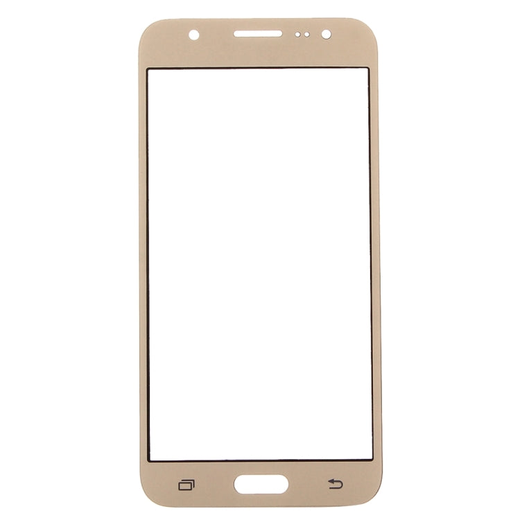 For Samsung Galaxy J7 / J700 10pcs Front Screen Outer Glass Lens (Gold) - Outer Glass Lens by buy2fix | Online Shopping UK | buy2fix