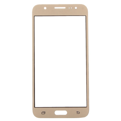 For Samsung Galaxy J7 / J700 10pcs Front Screen Outer Glass Lens (Gold) - Outer Glass Lens by buy2fix | Online Shopping UK | buy2fix