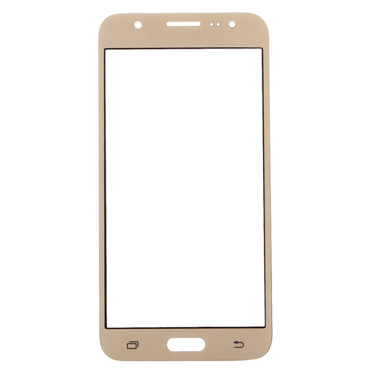 For Samsung Galaxy J7 / J700 10pcs Front Screen Outer Glass Lens (Gold) - Outer Glass Lens by buy2fix | Online Shopping UK | buy2fix