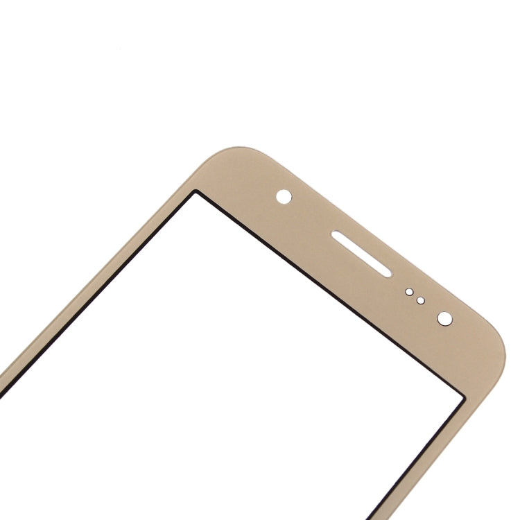 For Samsung Galaxy J7 / J700 10pcs Front Screen Outer Glass Lens (Gold) - Outer Glass Lens by buy2fix | Online Shopping UK | buy2fix