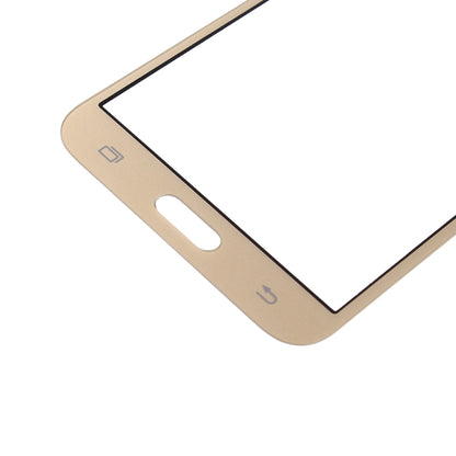 For Samsung Galaxy J7 / J700 10pcs Front Screen Outer Glass Lens (Gold) - Outer Glass Lens by buy2fix | Online Shopping UK | buy2fix