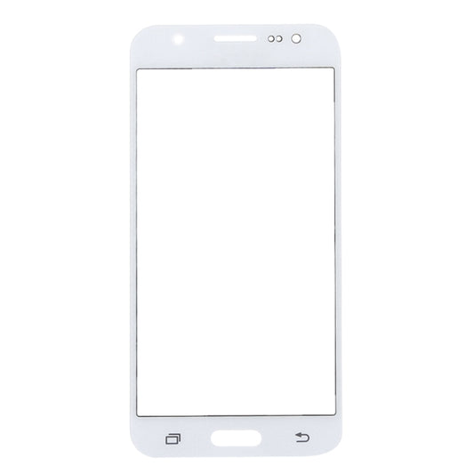 For Samsung Galaxy J5 / J500 10pcs Front Screen Outer Glass Lens (White) - Outer Glass Lens by buy2fix | Online Shopping UK | buy2fix