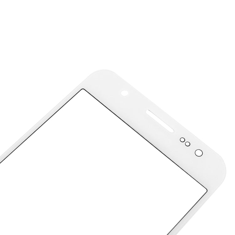 For Samsung Galaxy J5 / J500 10pcs Front Screen Outer Glass Lens (White) - Outer Glass Lens by buy2fix | Online Shopping UK | buy2fix