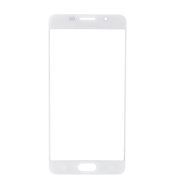 For Samsung Galaxy A7 (2016) / A710 10pcs Front Screen Outer Glass Lens (White) - Outer Glass Lens by buy2fix | Online Shopping UK | buy2fix