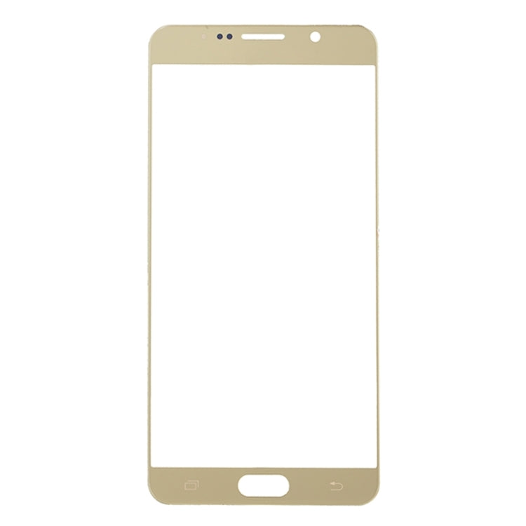 For Samsung Galaxy Note 5  10pcs Front Screen Outer Glass Lens (Gold) - Outer Glass Lens by buy2fix | Online Shopping UK | buy2fix