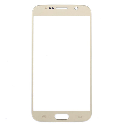 For Samsung Galaxy S6 / G920F 10pcs Front Screen Outer Glass Lens (Gold) - Outer Glass Lens by buy2fix | Online Shopping UK | buy2fix