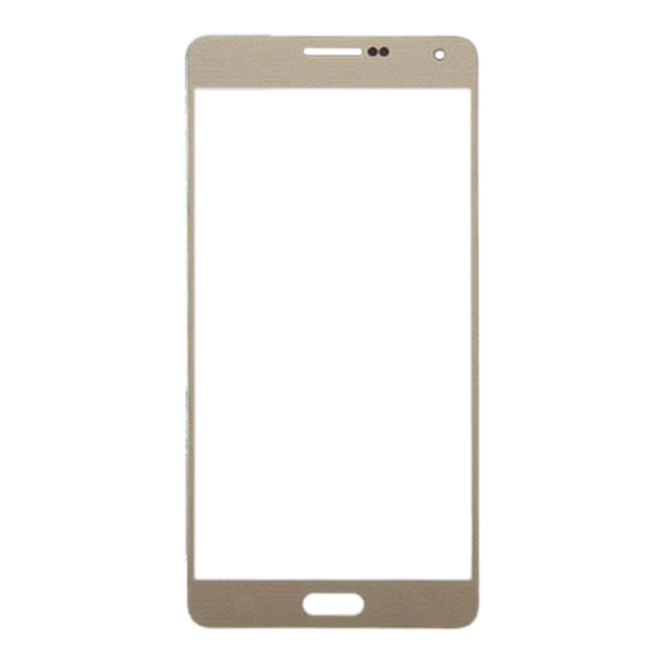 For Samsung Galaxy A7 (2015) 10pcs Front Screen Outer Glass Lens (Gold) - Outer Glass Lens by buy2fix | Online Shopping UK | buy2fix