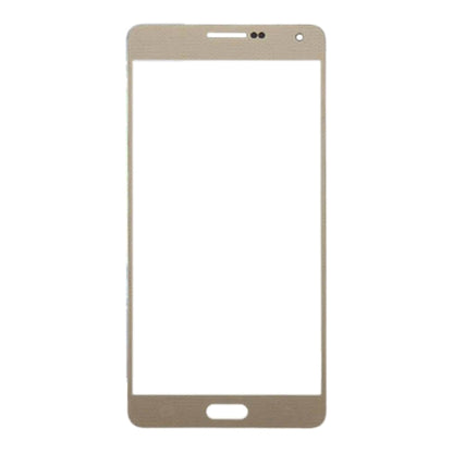 For Samsung Galaxy A7 (2015) 10pcs Front Screen Outer Glass Lens (Gold) - Outer Glass Lens by buy2fix | Online Shopping UK | buy2fix