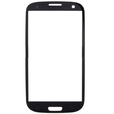 For Samsung Galaxy SIII / i9300 10pcs Front Screen Outer Glass Lens (Black) - Outer Glass Lens by buy2fix | Online Shopping UK | buy2fix