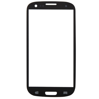 For Samsung Galaxy SIII / i9300 10pcs Front Screen Outer Glass Lens (Black) - Outer Glass Lens by buy2fix | Online Shopping UK | buy2fix