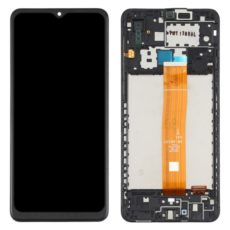 Original LCD Screen for Samsung Galaxy A02 SM-A022 Digitizer Full Assembly with Frame - LCD Screen by buy2fix | Online Shopping UK | buy2fix