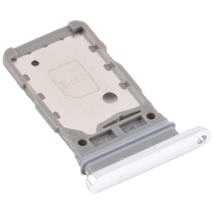 For Samsung Galaxy S21 / S21+ / S21 Ultra SIM Card Tray + SIM Card Tray (Silver) - Card Tray by buy2fix | Online Shopping UK | buy2fix