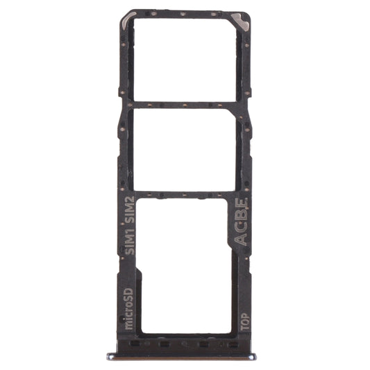 For Samsung Galaxy A32 SM-A325 SIM Card Tray + SIM Card Tray + Micro SD Card Tray (Black) - Card Tray by buy2fix | Online Shopping UK | buy2fix
