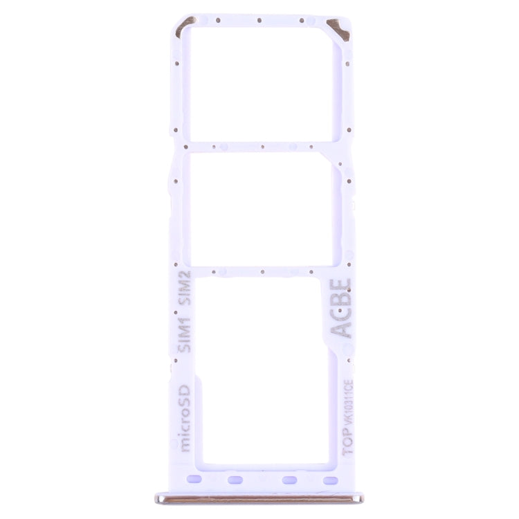 For Samsung Galaxy A32 SM-A325 SIM Card Tray + SIM Card Tray + Micro SD Card Tray (Purple) - Card Tray by buy2fix | Online Shopping UK | buy2fix